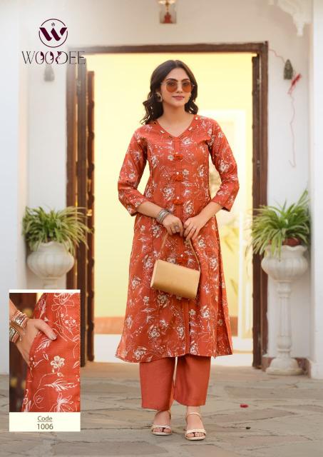 Woodee mahika a line coord set online cloth wholesale market